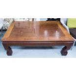 COCKTAIL TABLE, South East Asian fruitwood, 43cm H.
