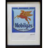 ANDY WARHOL 'Mobilgas', 1985, lithograph, hand numbered limited edition no.
