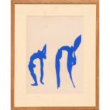 HENRI MATISSE 'Acrobates', original lithograph from the 1954 edition after Matisse's cut outs,