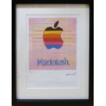 ANDY WARHOL 'Apple Macintosh', 1985, lithograph, hand numbered limited edition no.