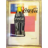 ANDY WARHOL 'Coca Cola', lithograph, numbered ed of 100, from Leo Castelli Gallery New York,