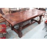 DINING TABLE, French provincial style, 224cm x 81cm x 76cm H.