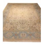 FINE SOUMAKH CARPET, Persian safavid design, 350cm x 260cm.