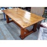 RALPH LAUREN DANBY DINING TABLE, 78cm H.