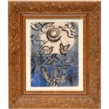 MARC CHAGALL 'Creation', 1960, original lithograph, printed by Mourlot: cat. ref.
