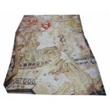 VIVIENNE WESTWOOD "RUBBISH" TAPESTRY, 270cm x 190cm.