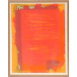 JOHN HOYLAND 'Untitled', lithograph 1974, handsigned and numbered, edition: 50, 77cm x 60cm,
