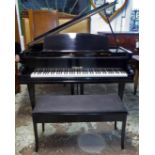 CHALLEN BABY GRAND PIANO,