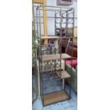 SOMMELIERS WINE RACK, French provincial inspired design, with racks for glasses,