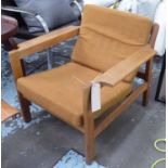 FREDERICIA STOLE AND POLSTER MOBELFABRIK CHAIR, 69cm H.