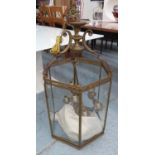 LANTERN, vintage Georgian style of large proportions, 105cm H x 57cm W.