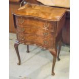 BEDSIDE/LAMP TABLES, a pair,