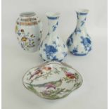 LIMOGES PORCELAIN, a pair,