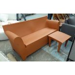 KARTELL BUBBLE CLUB SOFA AND TABLE, by Phillipe Starck, sofa 180cm W.