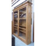 RALPH LAUREN HOME EDWARDIAN BOOKCASE, 210cm W x 256cm H x 35cm D.