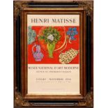 HENRI MATISSE 'Musee National d'Art Moderne', 1956, original lithographic poster,