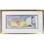 20th CENTURY SCHOOL 'The Doge's Palace - Venice', watercolour, signed indistinctly lower left,