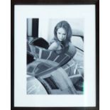RALPH LAUREN VINTAGE PRINTS COLLECTION, a set of seven, black and white photoprints,