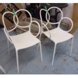 DRIADE SISSI CHAIRS, by Sissi Ludovica and Roberto Palomba, 83cm H.