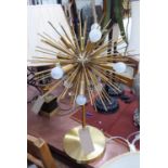 TABLE LAMP, vintage sputnik inspired design, 75cm H.