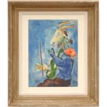 MARC CHAGALL 'Spring', lithograph in colours 1938, signed in the plate, printed by Mourlot,