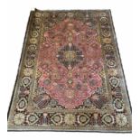 GHOM SILK RUG, 162cm x 108cm,