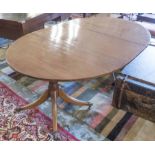 TWIN PEDESTAL DINING TABLE,