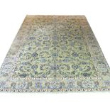 FINE KASHAN CARPET, 383cm x 294cm,