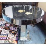 CENTRE TABLE, vintage Continental mirrored finish, 80cm H.