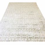 SILVER HOPPEN CARPET, 300cm x 200cm, all over design.