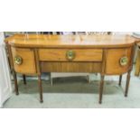 SIDEBOARD, Regency mahogany, circa 1820,