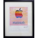 ANDY WARHOL 'Apple Macintosh', 1985, lithograph, hand numbered limited edition no.