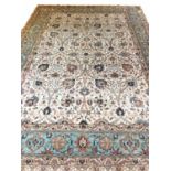 TABRIZ 'HAJI JALLILI' CARPET, 340cm x 247cm, all over Shah Abbas design,