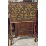 CABINET ON STAND, early 20th century, Spanish,