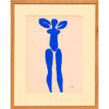 HENRI MATISSE 'Nu Bleu X',