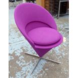 VITRA CONE CHAIR, by Verner Panton, 80cm H.