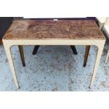 RUGIANO LAUREN CONSOLE TABLE, with marble top, 77cm H.