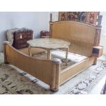 TOBY WINTERINGHAM FORBES HOUSE COMMISSION BED, 250cm W.