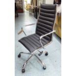 DESK CHAIR, swivel, 58cm W.