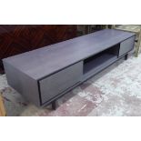 MEDIA CONSOLE, contemporary, 45cm H.