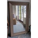 INDIA JANE MIRRORS, a pair, faux bamboo frames, 150cm x 87cm.