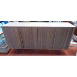 MEDIA CONSOLE, contemporary Italian design, 160cm x 80cm x 40cm.