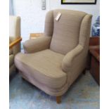 WING BACK ARMCHAIR, contemporary, 100cm H.