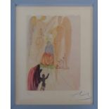 SALVADOR DALI 'The Triumph of Christ and the Virgin', lithograph in colours,