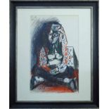 AFTER PABLO PICASSO, lithograph in colours,