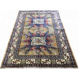 EAGLE DESIGN KAZAK RUG, 211cm x 148cm.