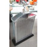 ROLLS ROYCE RADIATOR, showroom ornament, 52cm x 33cm.