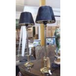 TABLE LAMPS, a pair, English Country House inspired, 65cm H.