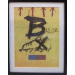 ANTONI TAPIES 'Centenari del futbol club Barcelona 1999',