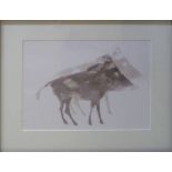 DAME ELISABETH FRINK 'Boar', print from Wild animals series, signed in the plate, 60cm x 45cm,